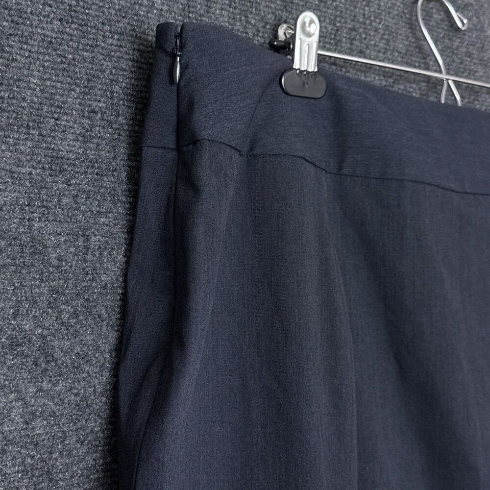 NWT Liz Claiborne Womens Pencil Skirt 16W Charcoal Gray Lined Career Office - Picture 4 of 7